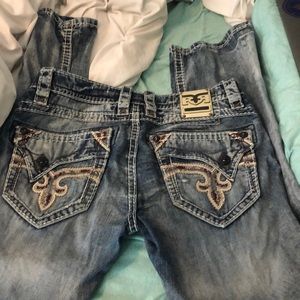 Men’s rock revival jeans